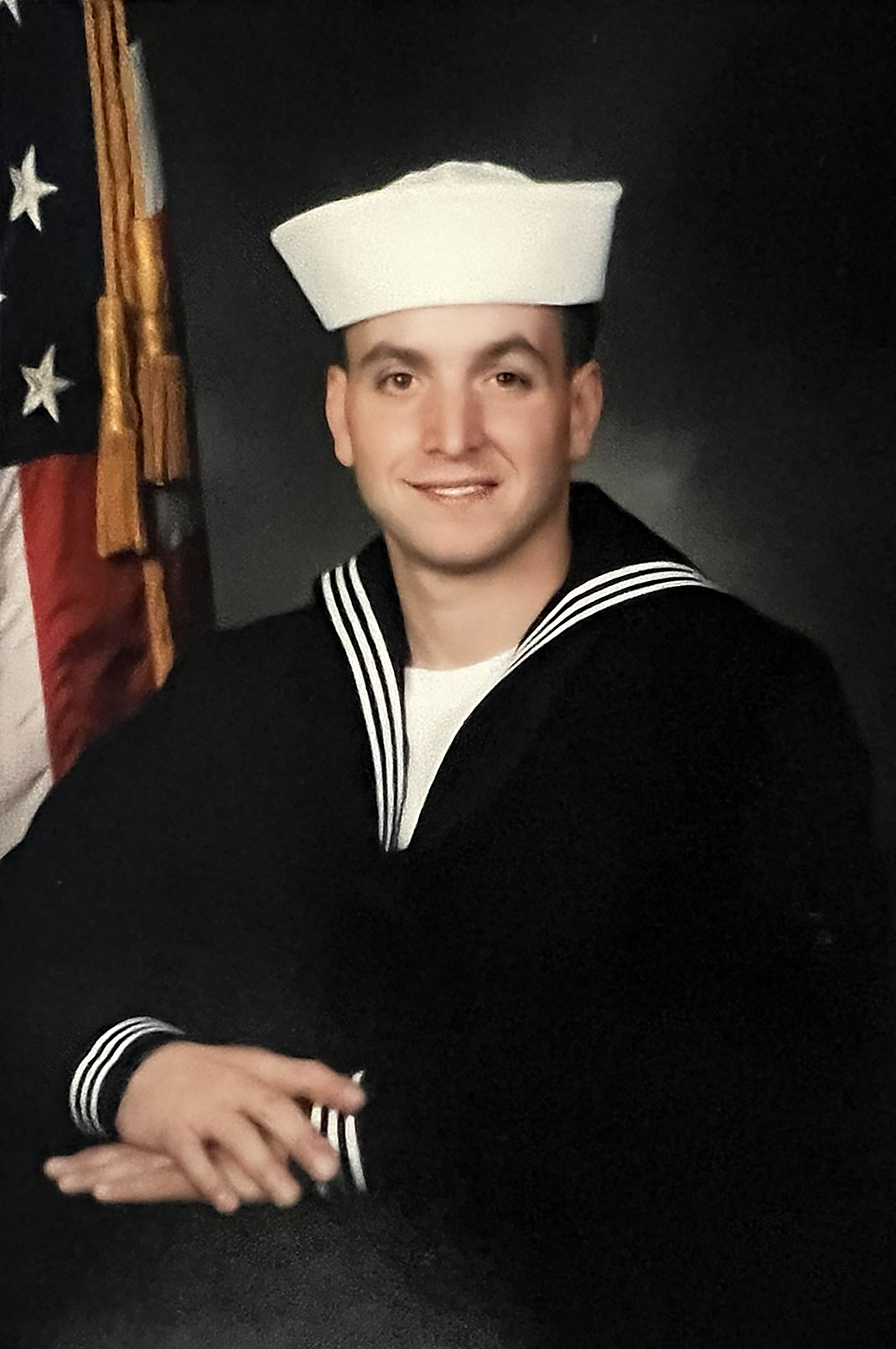 Bryan Yoss during his United States Navy service